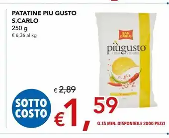 Patatine più gusto s.carlo