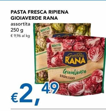 Migross Superstore Pasta fresca ripiena gioiaverde rana offerta