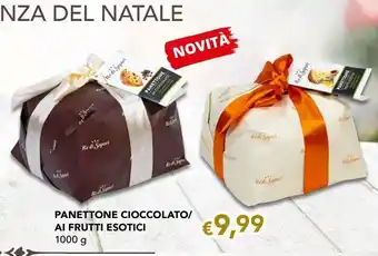Migross Superstore Panettone cioccolato/ai frutti esotici offerta