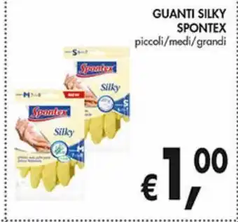 Supermercato Coal Guanti sliky spontex offerta