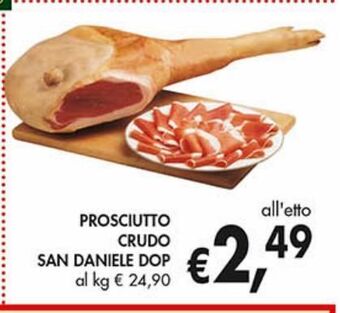 Supermercato Coal Prosciutto crudo san daniele dop offerta