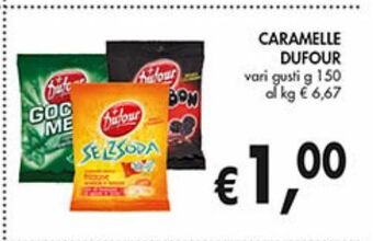 Supermercato Coal Caramelle dufour offerta