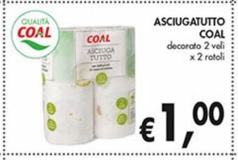 Supermercato Coal Asciugatutto coal offerta
