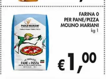 Supermercato Coal Farina o per pane/pizza molino mariani offerta