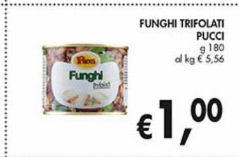 Supermercato Coal Funghi trifolati pucci offerta