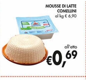 Supermercato Coal Mousse di latte comellini offerta