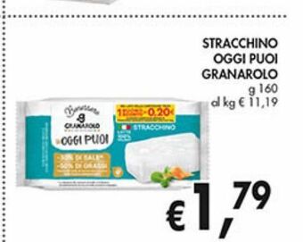 Supermercato Coal Stracchino oggi puoi granarolo offerta