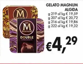 Supermercato Coal Gelato magnum algida offerta