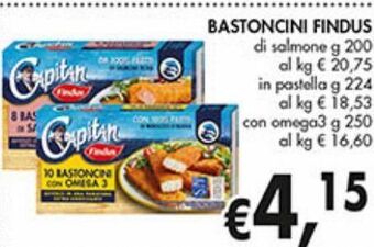 Supermercato Coal Bastoncini findus offerta