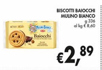 Biscotti baiocchi mulino bianco