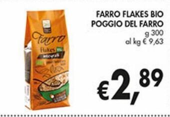 Supermercato Coal Farro flakes bio poggio del farro offerta
