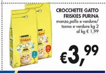 Supermercato Coal Crocchette gatto friskies purina offerta
