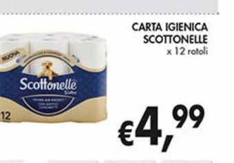 Carta igienica scottonelle