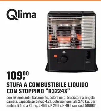 OBI Stufa a combustibile liquido con stoppino "r3224x" offerta