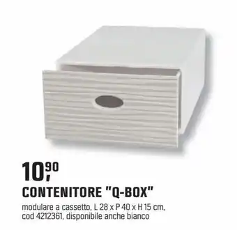 OBI Contenitore "q-box" offerta