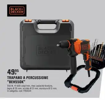 Trapano a percussione "beh550k"