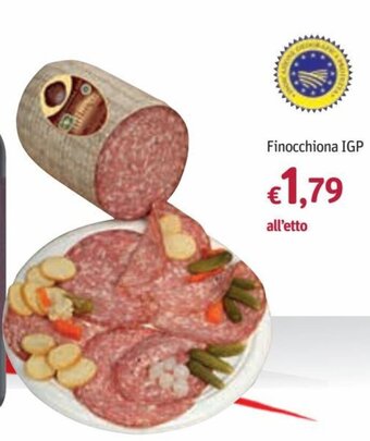 Futura Supermercati Finocchiona IGP offerta