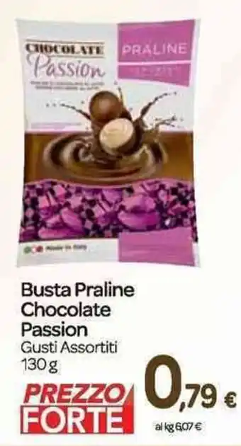 Carrefour Express Busta Pralline Chocolate Passion 130 g offerta