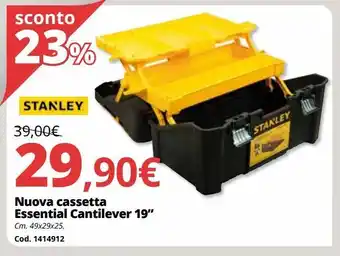Brico Io Nuova cassetta essential cantilever 19" offerta