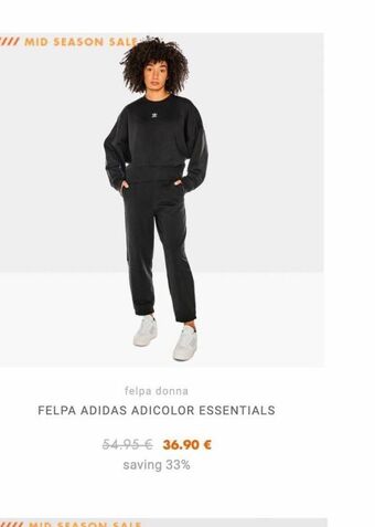 Aw Lab Felpa adidas offerta