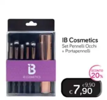 IB Cosmetics Set Pennelli Occhi + Portapennelli