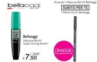 Happy Casa bellaoggi Mascara Bomb! Super Curling Keratin offerta