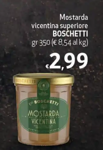Boschetti Mostarda vicentina superiore 350 gr