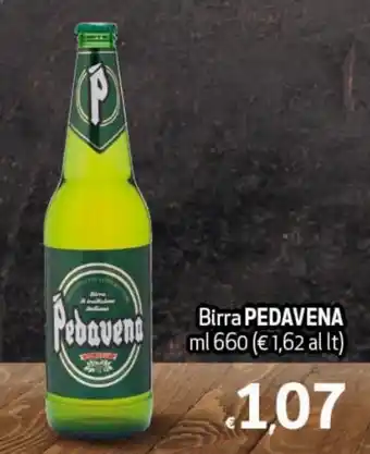 Spak Supermercati Pedavena Birra 660 ml offerta