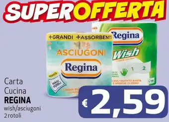 Regina Carta Cucina 2 rotoli
