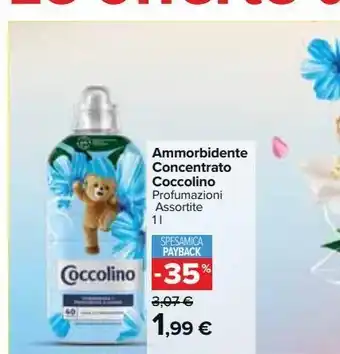 Carrefour Market Ammorbidente concentrato coccolino 1 l offerta