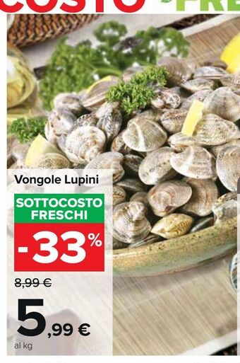Carrefour Market Vongole lupini offerta
