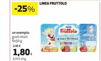Coop Linea fruttolo offerta