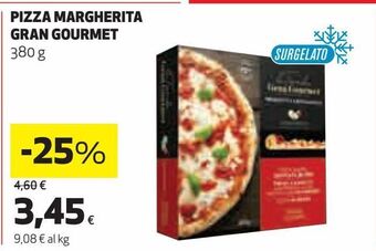 Coop Pizza margherita gran gourmet offerta