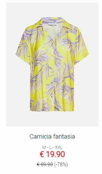 Dorabella Camicia fantasia offerta
