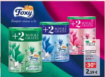 Carrefour Iper Carta igienica foxy bouqet offerta
