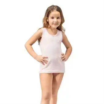 Set canotte bimba cotonella