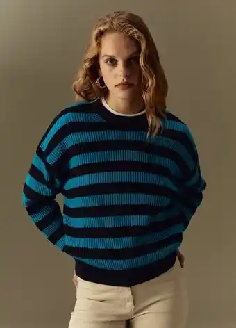 OVS Piombo pullover oversize a righe offerta