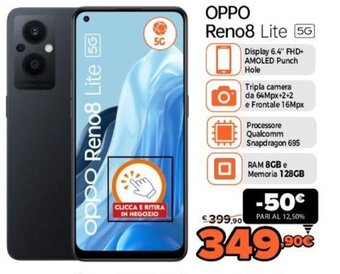 Expert Oppo Reno8 Lite 5G offerta