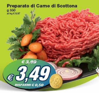 Prix Quality Preparato di Carne di Scottona 350 g offerta
