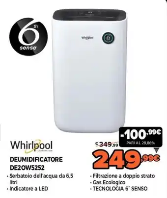 Expert Whirlpool Deumidificante DE20W5252 offerta