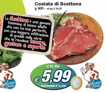 Prix Quality Costata di Scottona 300 g offerta