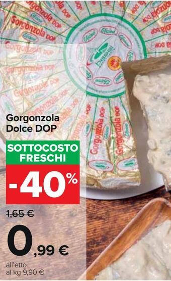 Carrefour Iper Gorgonzola dolce dop offerta