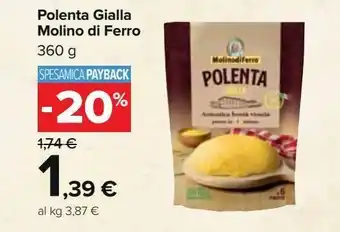 Polenta gialla molino di ferro