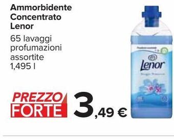 Carrefour Iper Ammorbidente concentrato lenor offerta