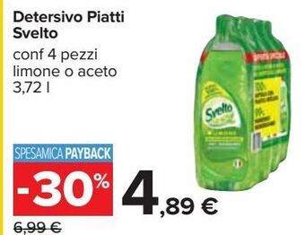 Carrefour Iper Detersivo piatti svelto offerta