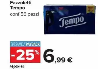 Carrefour Iper Fazoletti tempo offerta