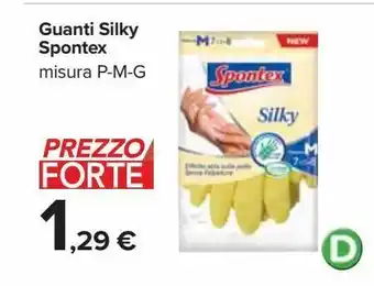 Carrefour Iper Guanti silky spontex offerta