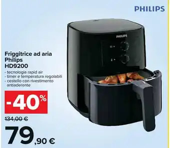 Friggitrice ad aria philips hd9200