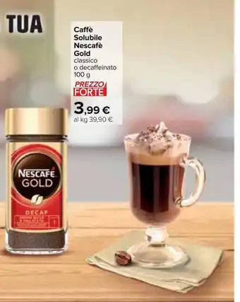 Carrefour Iper Caffè solubile nescafè gold offerta