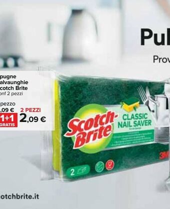 Spugne salvaunghie scotch brite